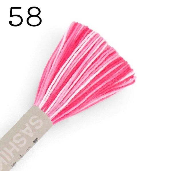 オリムパス製絲 (Olympus Thred) 刺し子糸ボカシ 約20m