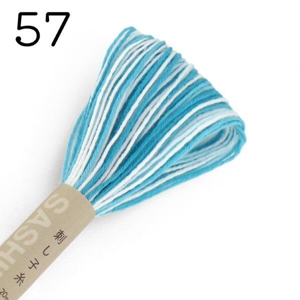 オリムパス製絲 (Olympus Thred) 刺し子糸ボカシ 約20m