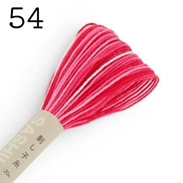 オリムパス製絲 (Olympus Thred) 刺し子糸ボカシ 約20m