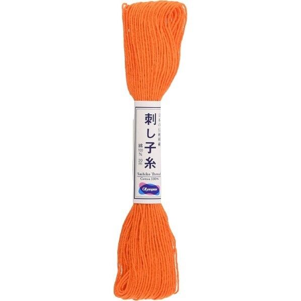 OLYMPUS オリムパス 刺し子糸 単色1かせ 20m OS-22