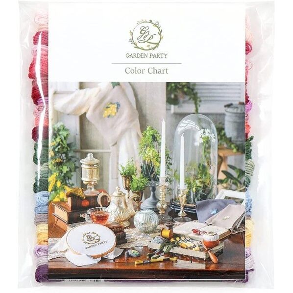 オリムパス製絲 GARDEN PARTY 刺しゅう糸セット スプール付 GP-25D