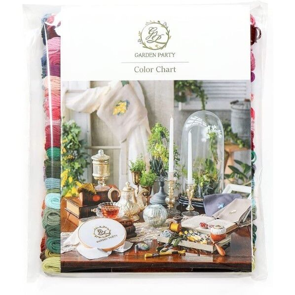 オリムパス製絲 GARDEN PARTY 刺しゅう糸セット スプール付 GP-50A