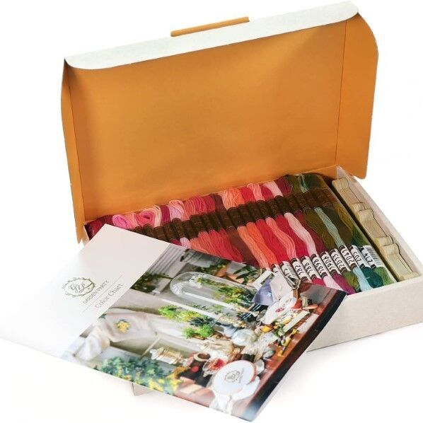 オリムパス製絲 GARDEN PARTY 刺しゅう糸セット スプール付 GP-100A