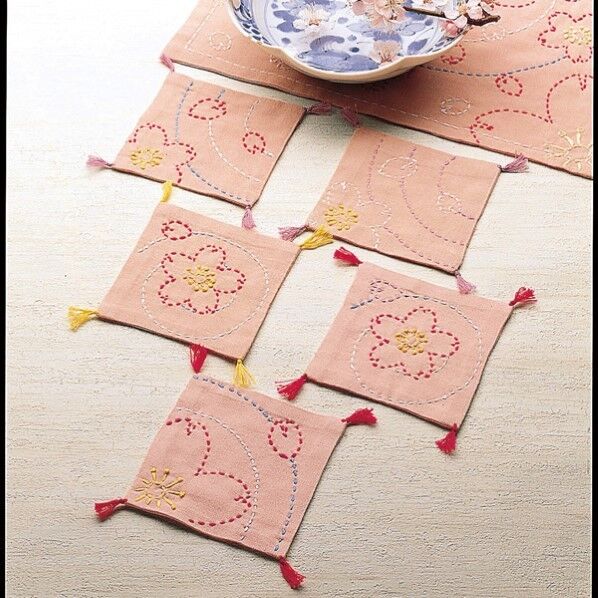 オリムパス製絲 刺し子キット 158