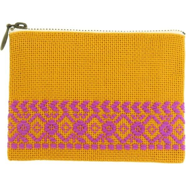 オリムパス製絲 こぎんキット カードケース マスタード こぎん55