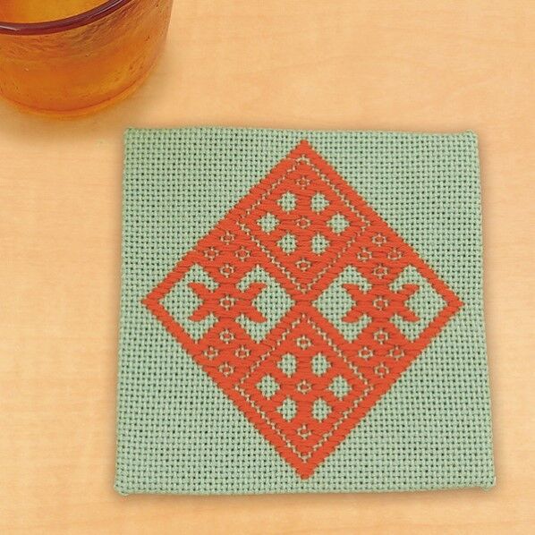 オリムパス製絲 こぎんキット コースター 42