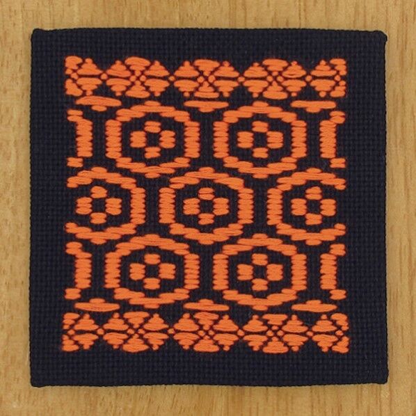 オリムパス製絲 こぎんキット コースター 黒 31