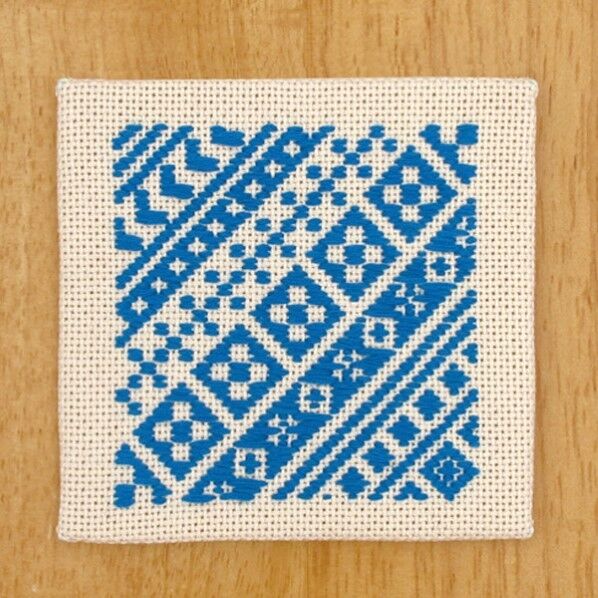 オリムパス製絲 こぎんキット コースター ベージュ 28