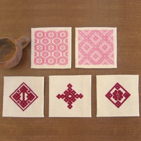 オリムパス製絲 こぎんキット コースター 12