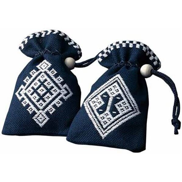 オリムパス製絲 巾着(井戸枠・くるみのから) 2