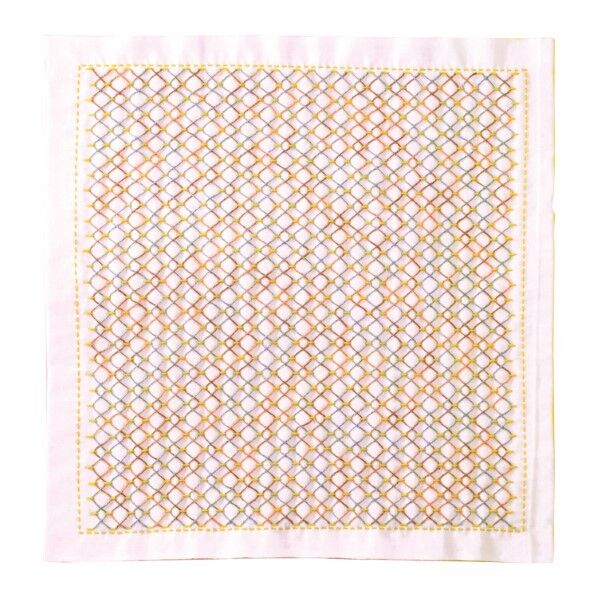 オリムパス製絲 くぐり刺しの花ふきんキット SK-380