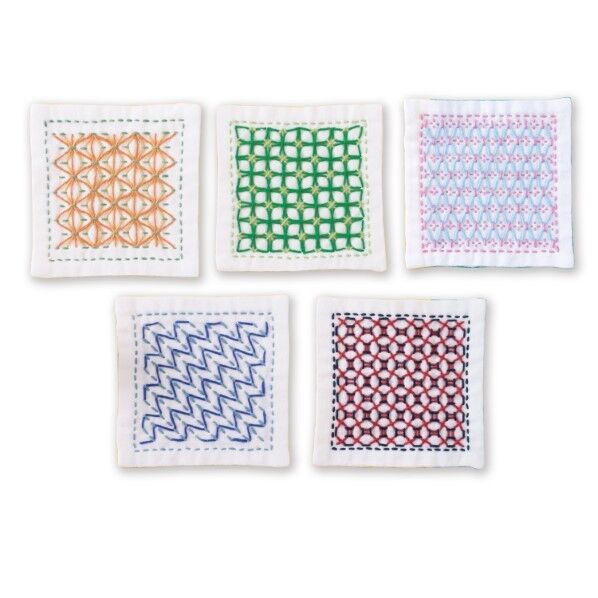 オリムパス製絲 くぐり刺しの花ふきんキット SK-378