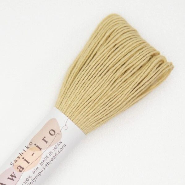 オリムパス Sashiko Awai-iro 刺し子糸 約40m