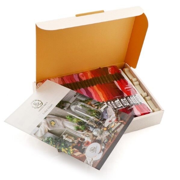 オリムパス製絲 GARDEN PARTY 刺しゅう糸セット スプール付き クラシックガーデン