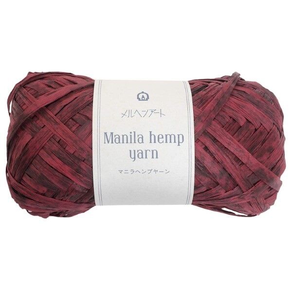 メルヘンア-ト マニラヘンプヤーン スティン 並太 (3玉入) 20g 約50m