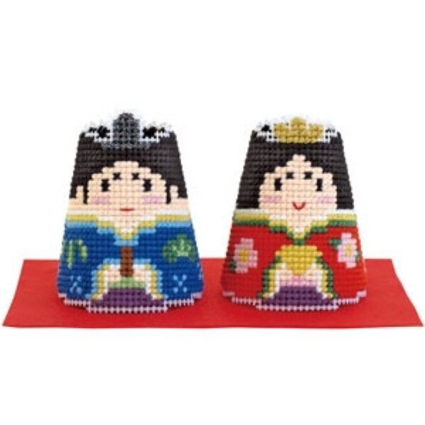 オリムパス製絲 かわいいひなまつり (クロス･ステッチ) 9039