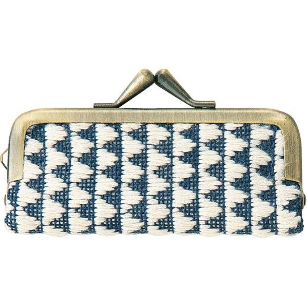 オリムパス製絲 こぎん刺しゅうキット プロ級の仕上がりが簡単に出来るがま口キット