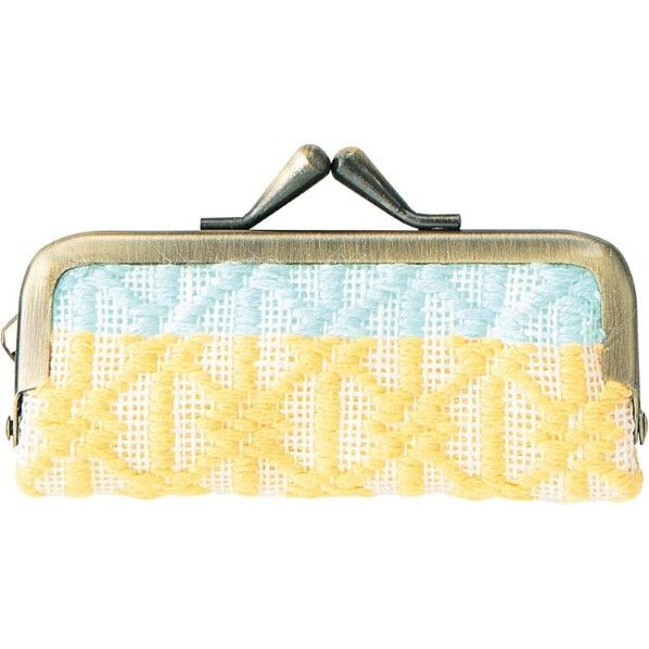 オリムパス製絲 こぎん刺しゅうキット プロ級の仕上がりが簡単に出来るがま口キット