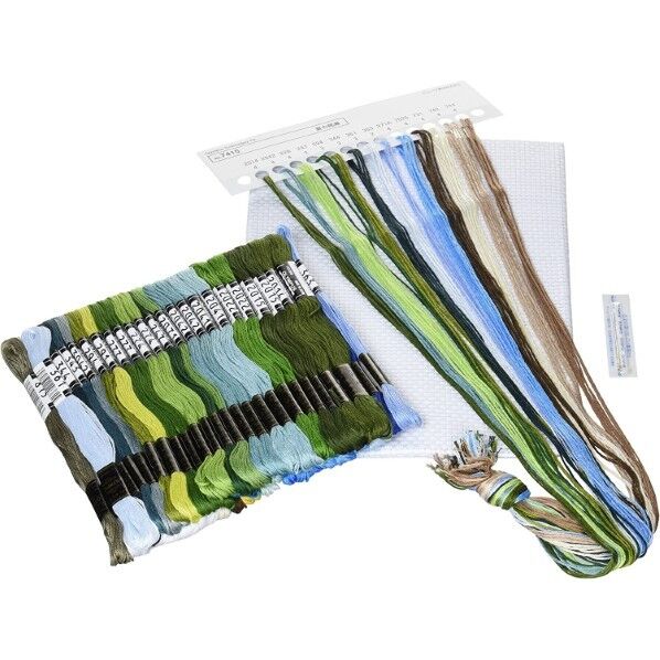 オリムパス製絲 ししゅうキット フレーム 7415