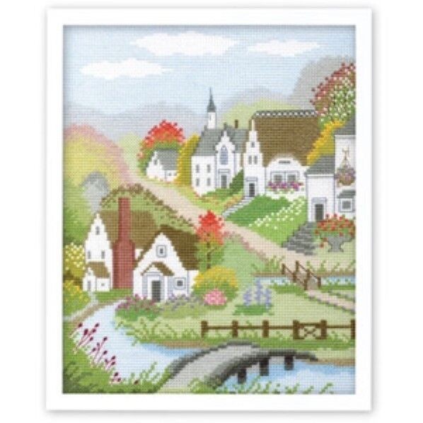 オリムパス製絲 ししゅうキット フレーム 7400