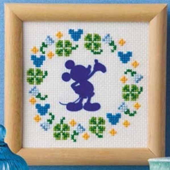 オリムパス製絲 7369 ししゅうキット ディズニー ミニフレーム()