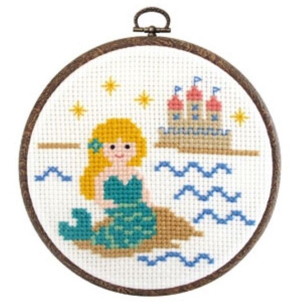 オリムパス製絲 ししゅう製作キットフープ/･7340