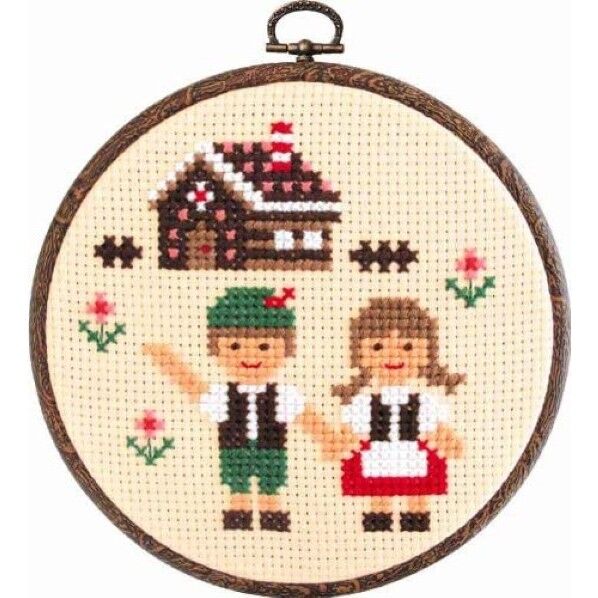 オリムパス製絲 ししゅう製作キットフープ/･7339