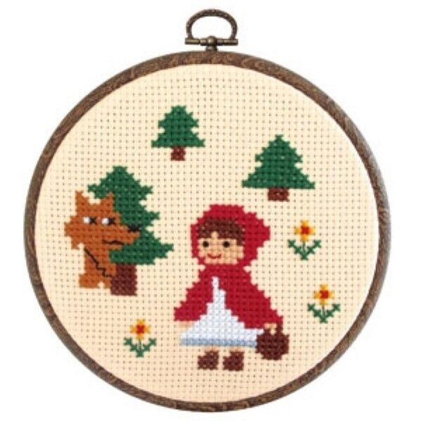 オリムパス製絲 ししゅう製作キットフープ/･7337