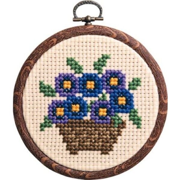 オリムパス製絲 ししゅうキット製作キット プチフープ 7331