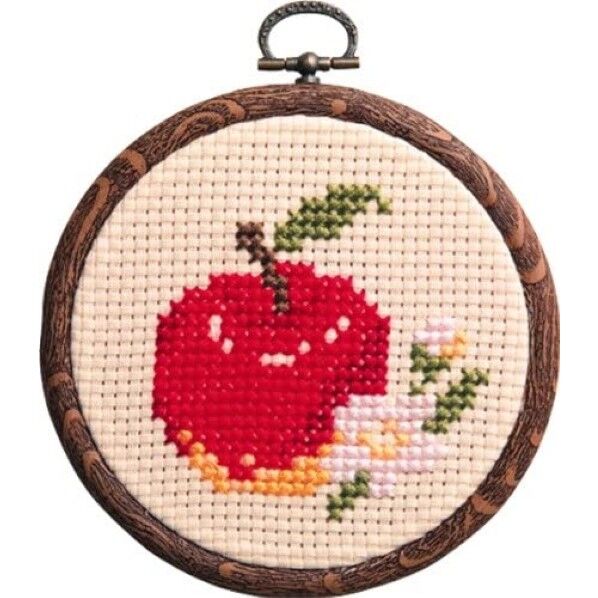 オリムパス製絲 ししゅうキット製作キット プチフープ 7327