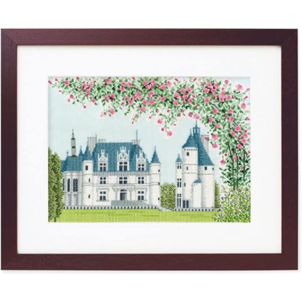 オリムパス製絲 クロスステッチ 刺しゅうキット 世界遺産と世界の風景から オフホワイト 7213