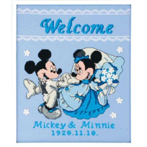 オリムパス 7196 ししゅうキット ディズニー ウェルカムボード