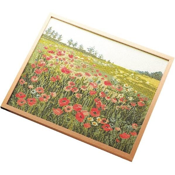 オリムパス製絲 クロスステッチ 刺しゅうキット 四季彩の詩 オフホワイト 7111