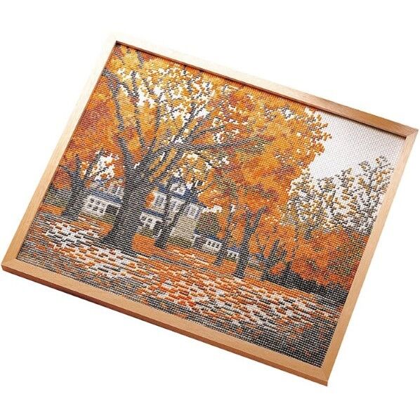 オリムパス製絲 クロスステッチ 刺しゅうキット 四季彩の詩 オフホワイト 7108