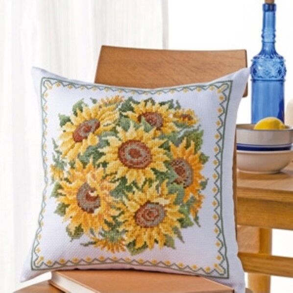 オリムパス製絲 クロスステッチ 刺しゅうキット 美しい花たち 白 6055