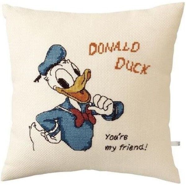 オリムパス 6034 ししゅうキット クッション ディズニー ドナルドダック