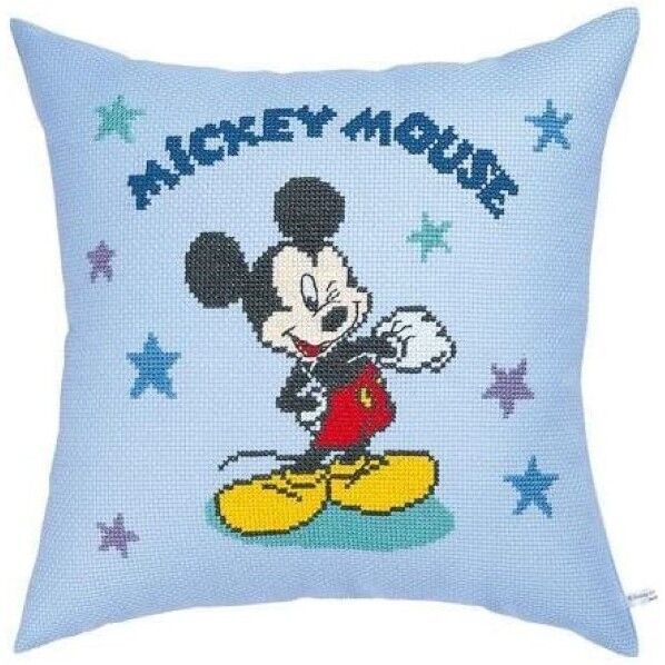 オリムパス 5994 ししゅうキット クッション ディズニー ミッキーマウス･星