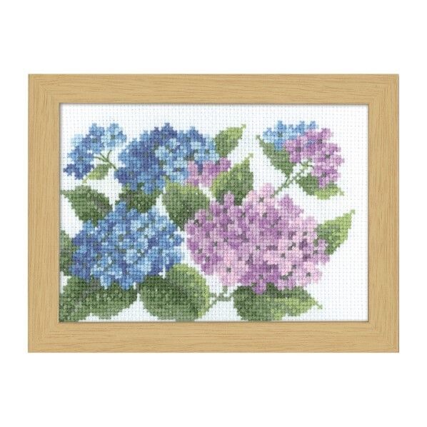 オリムパス製絲 12ヶ月の花フレーム アジサイ