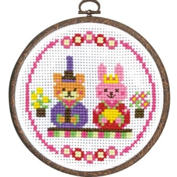 オリムパス製絲 クロスステッチ 刺しゅうキット ひなまつり