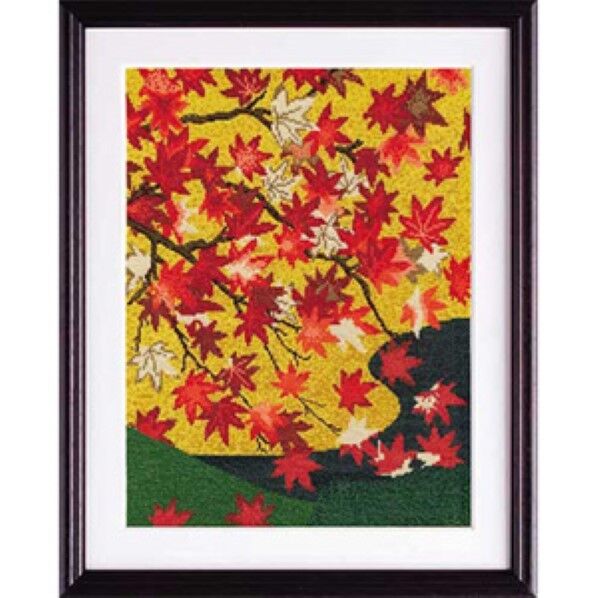 オリムパス製絲 クロスステッチ 刺しゅうキット 日本の美 名作選