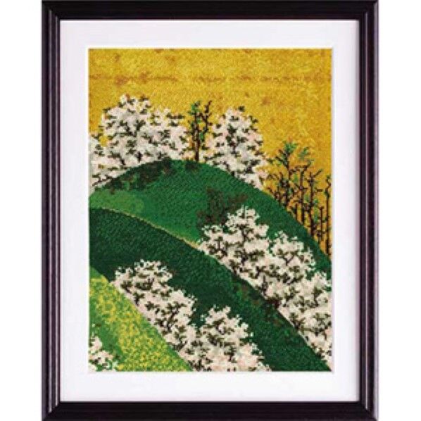 オリムパス製絲 クロスステッチ 刺しゅうキット 日本の美 名作選