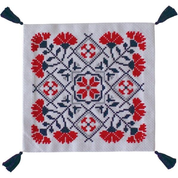 オリムパス クロス･ステッチキット [ガーネットタイル