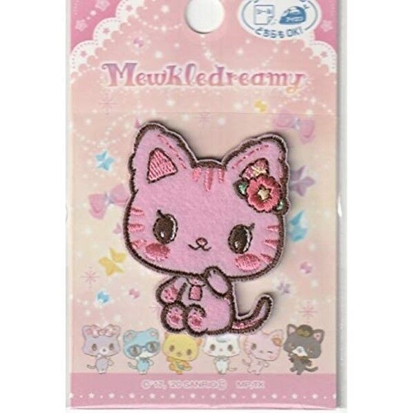 パイオニア サンリオ アイロン･シール両用接着ワッペン ミュークルドリーミー ねね
