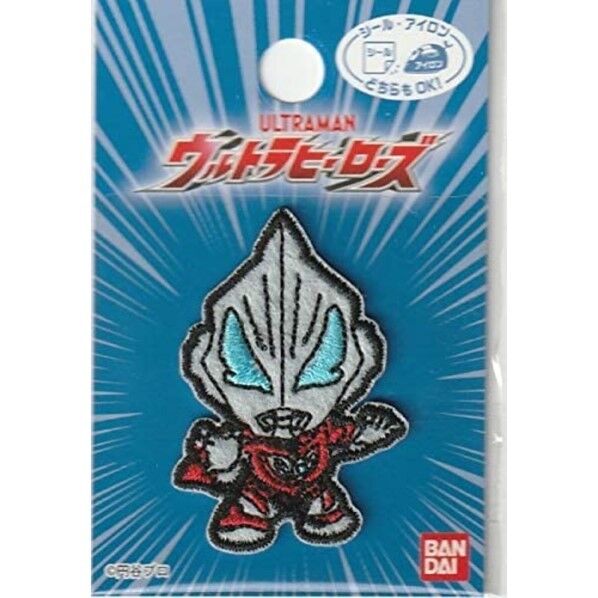 パイオニア ウルトラヒーローズ アイロン・シール両用接着ワッペン ウルトラマンジード