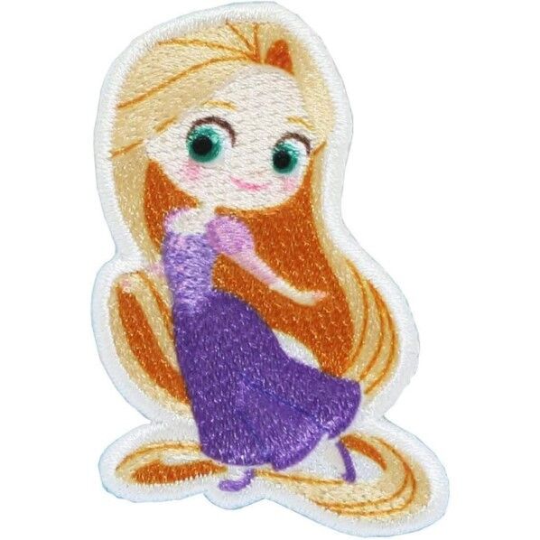 パイオニア ディズニープリンセス アイロン・シール両用接着ワッペン ラプンツェル