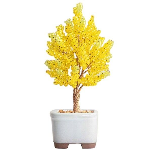 ミユキ産業 MIYUKI ネジッテBONSAI(盆栽)ビーズキットセット 銀杏 HCA30-6 1個