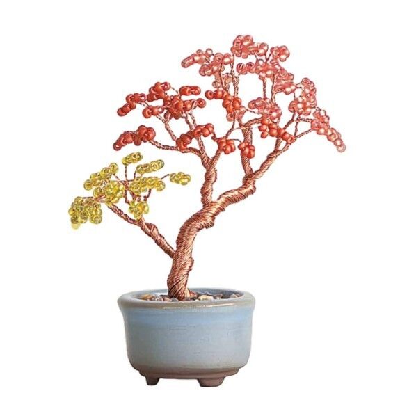ミユキ産業 MIYUKI ネジッテBONSAI(盆栽)ビーズキットセット 紅葉 HCA30-5 1個