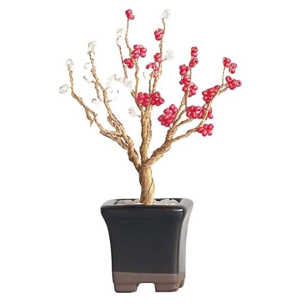 ミユキ産業 MIYUKI ネジッテBONSAI(盆栽)ビーズキットセット 梅 HCA30-2 1個