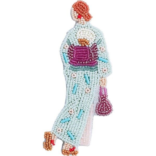 MIYUKI ビーズ刺しゅうで作る おでかけブローチ ビーズキット