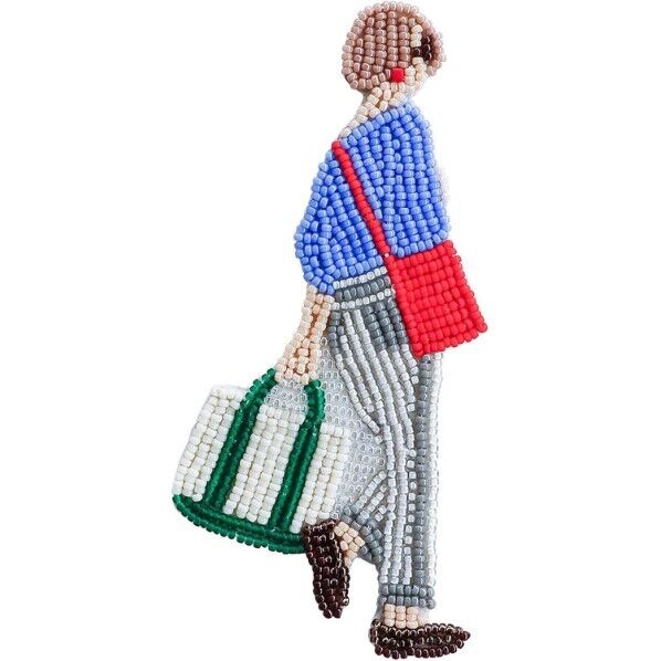 MIYUKI ビーズ刺しゅうで作る おでかけブローチ ビーズキット